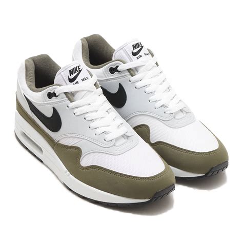 Nike Air Max 1 White Black Men's 